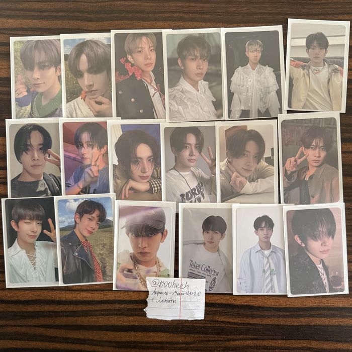 Офф кпоп карты и альбомы