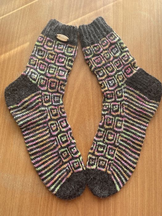 Носки и кеды вязанные