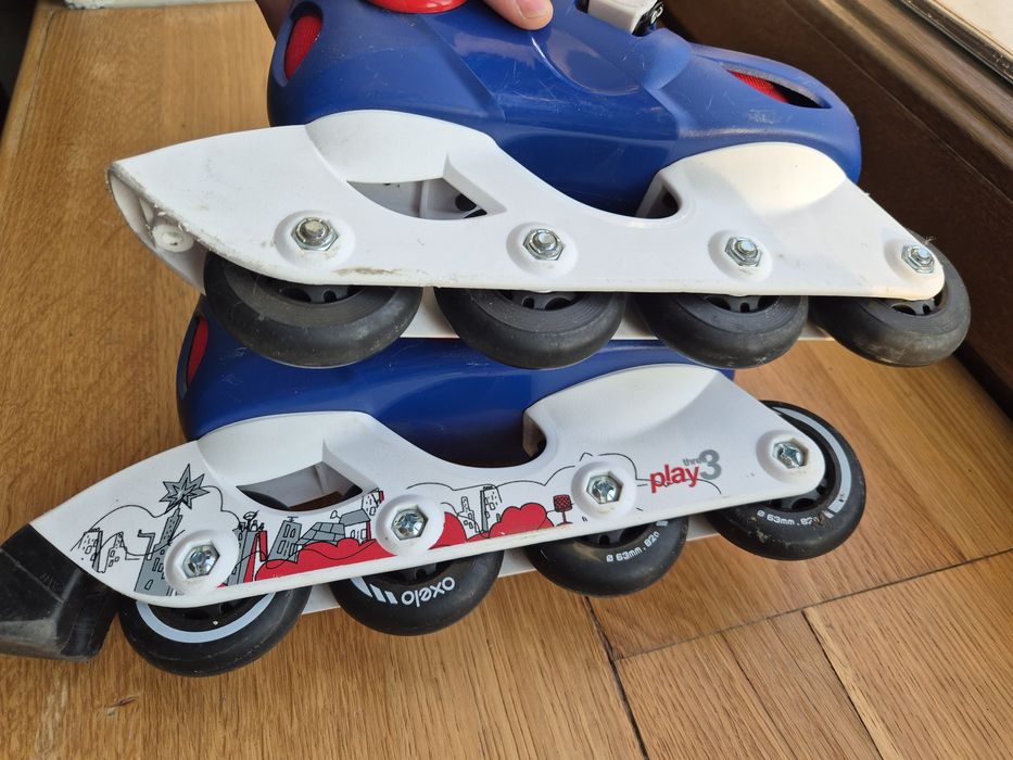 Role copii Oxelo Play 3, 28-30 reglabil