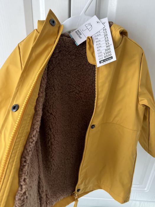 Geaca impermeabila copii 86 cm