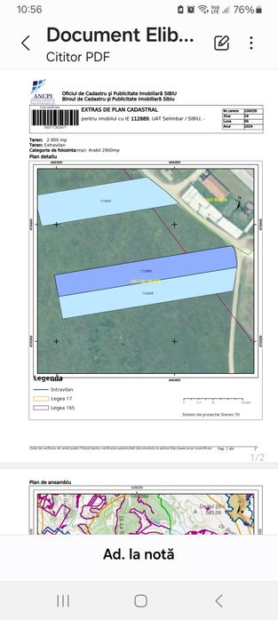 Teren de vânzare în Sibiu