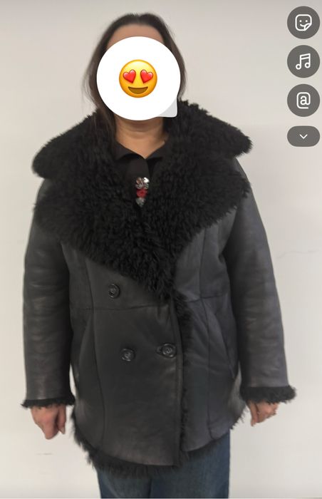 Продам двустороннюю дубленку