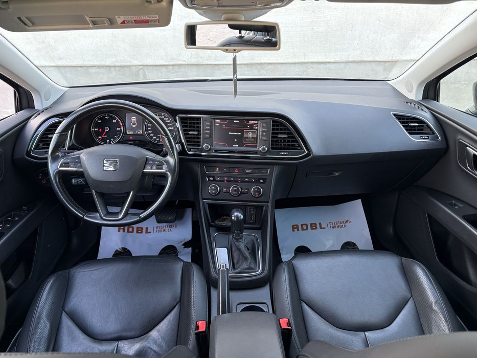 SEAT Leon ~ 2016 ~ DSG 7+1 ~ 1.6TDI 110CP ~ Matrix ~ FULL PIELE ~ Maro ~ Lane Assist ~ Distronic ~ Sign Assist ~ stare perfecta ~