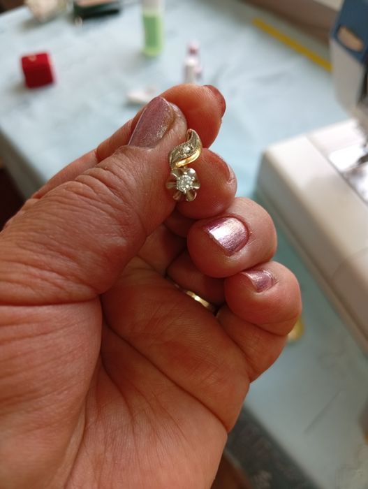 Серьги с бриллиантами