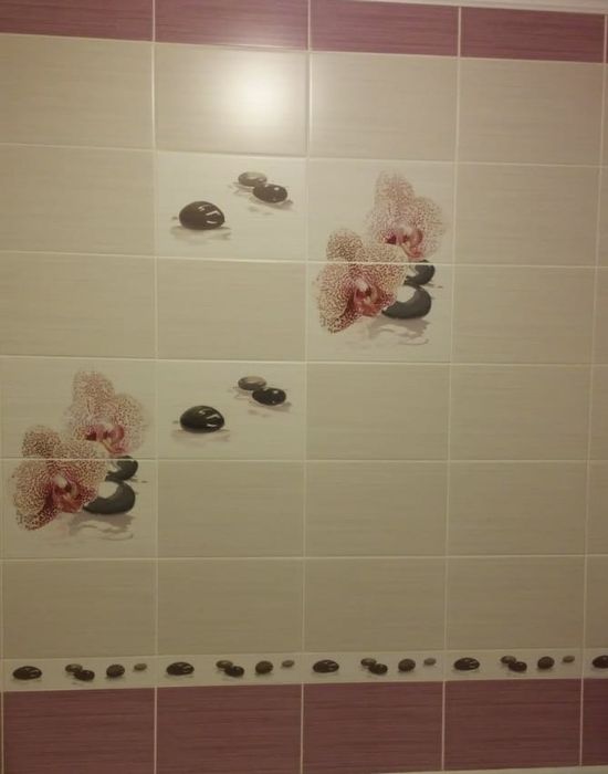 Новый кафель в ванную