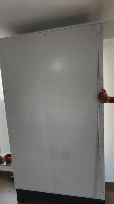 Tablou electric metalic industrial 220x120 cm, 2 uși + contrapanel – foarte solid