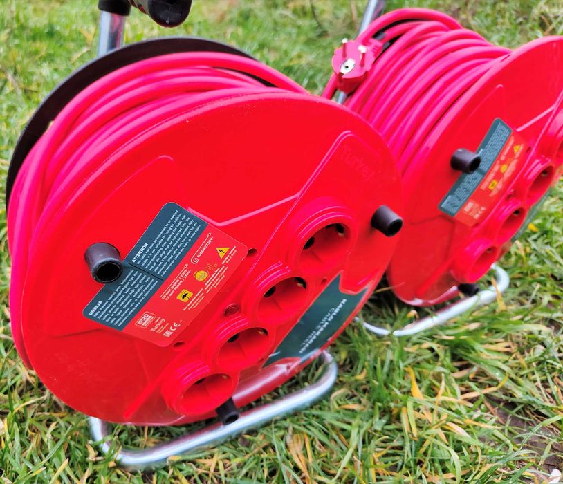 Prelungitor electric Bulmax / Derulator cu tambur, 50M 3*2,5mmp Nou!!!