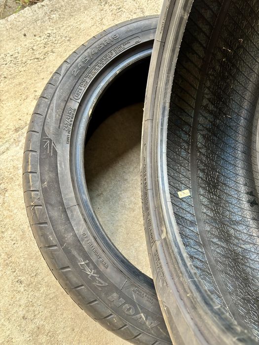 Anvelope vară 19” Pirelli P Zero + Avon ZX7, DOT 2022, ca noi