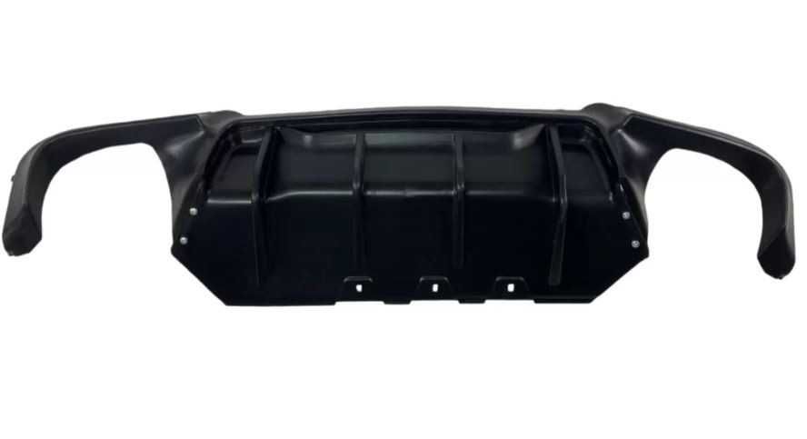 Дифузер за задна броня за BMW F10 M-Performance стил двоен