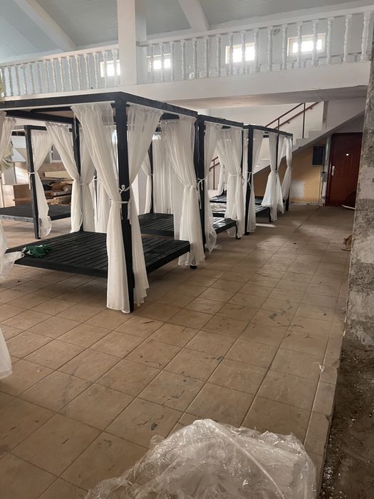 Baldachin lemn plaja