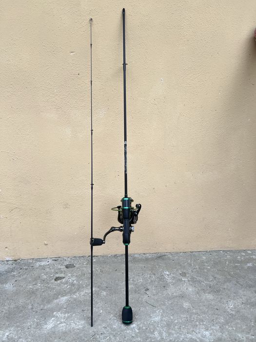 Set ultralight 1.68m 0.5-8g + mulinetă 2000 nouă
