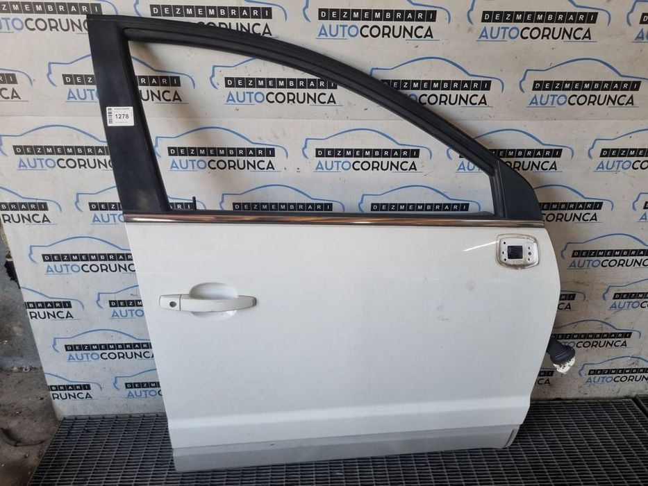 Usa Dreapta Fata Opel Antara Facelift 2010 - 2015 SUV 4 Usi Arctic White Gaz (1278)