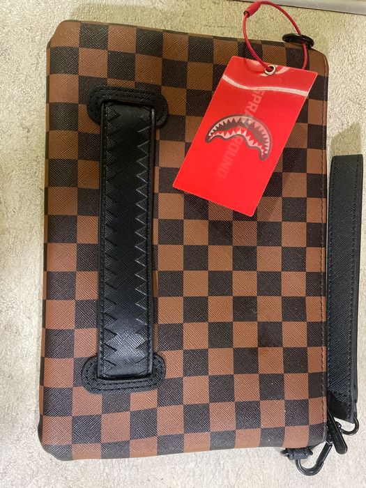 Sprayground Sip Clear SM Eyes Cross Limited Edition Pochette