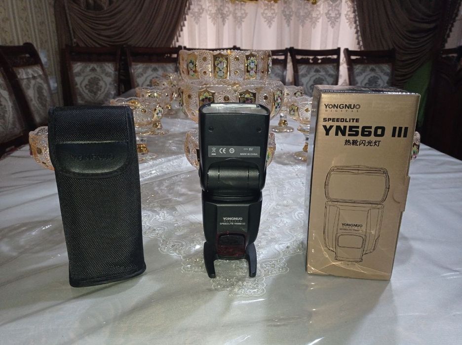 Yongnuo YN 560 lll sotiladi holati yengi ishlatilmagan