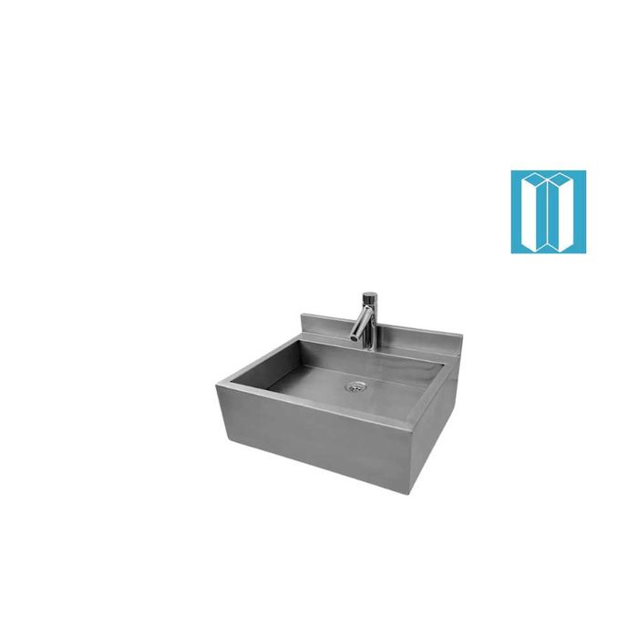 Конзолна мивка SNR-Р смесител пуш бутон