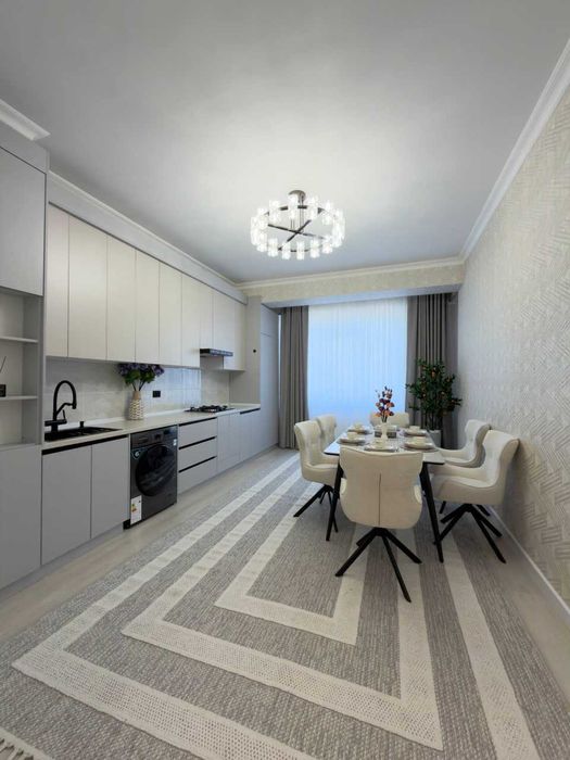 ;Яккасарай‼️3ком квартира 82м2+ балкон евро  ул Бабура Аэропорт РОВД