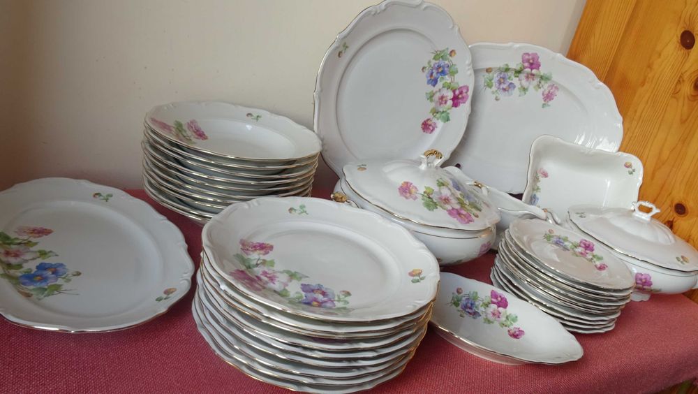 Порцелан за хранене С.Т. Tielsch Walbrzych , Poland.