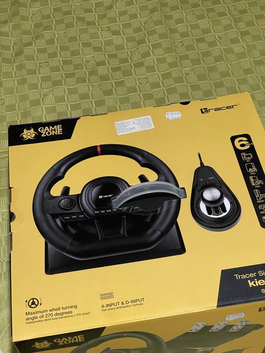Геймърски волан Tracer SimRacer 6in1 – педали и скорости