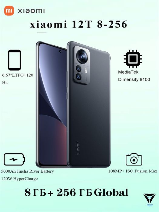 Xiaomi 12t субфлагмен