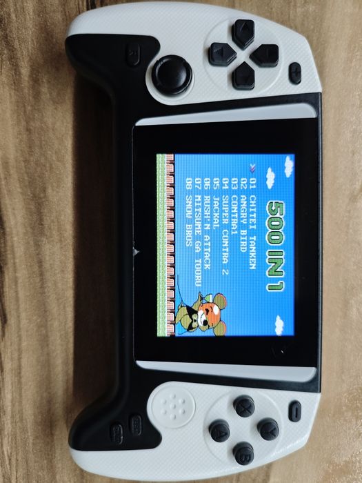 Мини-игровая консоль 3.5" с 500 играми