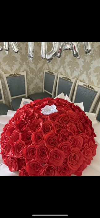 цветы,атласные букеты