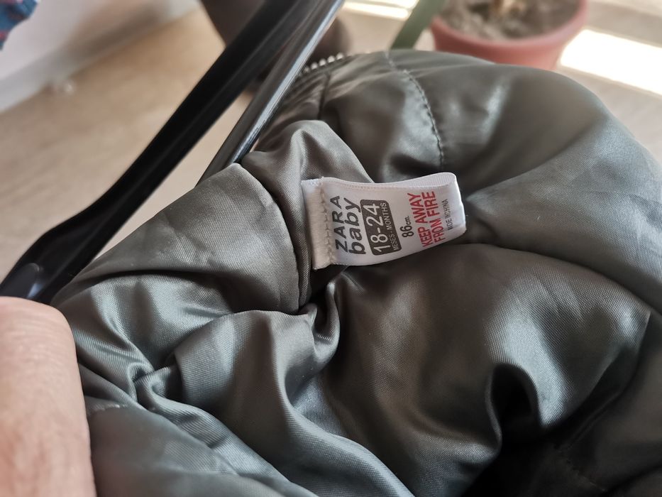 Zara - Зимно яке двулицево и елече