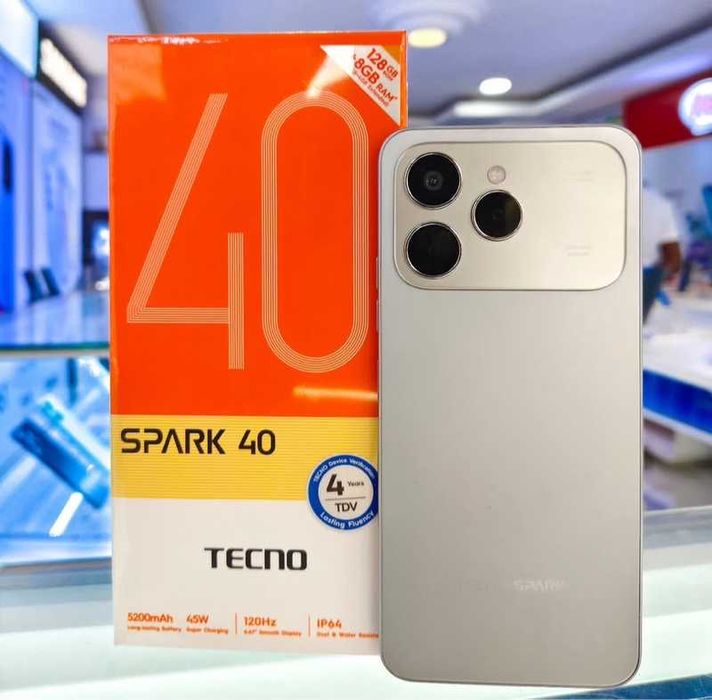 New! Новый! Tecno Spark 40  (4+4/128Gb | 8+8/256Gb) | Bepul Dostavka !