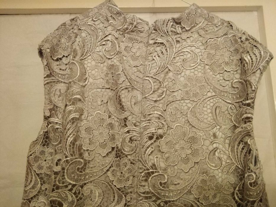 Rochie de ocazie cu dantela,model deosebit