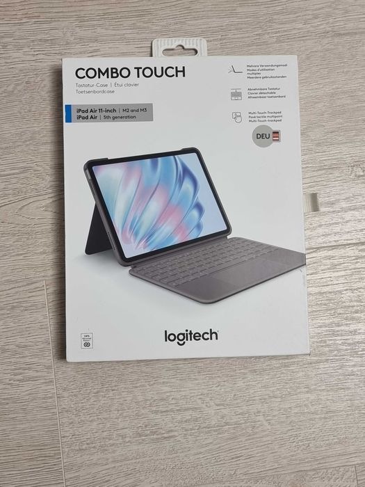 Husa cu tastatura Apple Magic Keyboard Folio iPad (gen.10) si Logitech