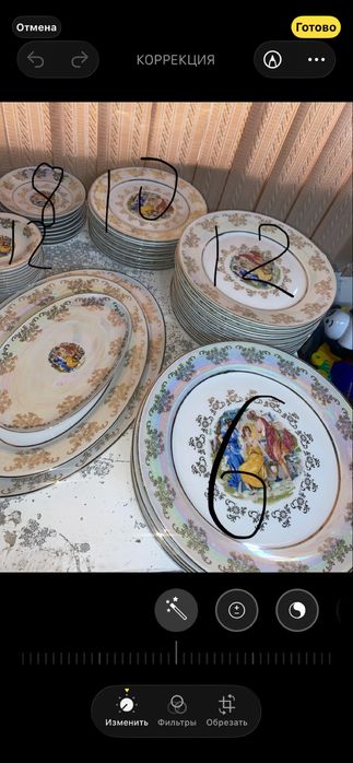 Сервиз посуды Мадонна