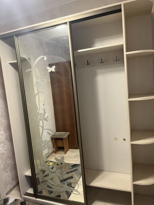 Шкаф для прихожей с зеркалом