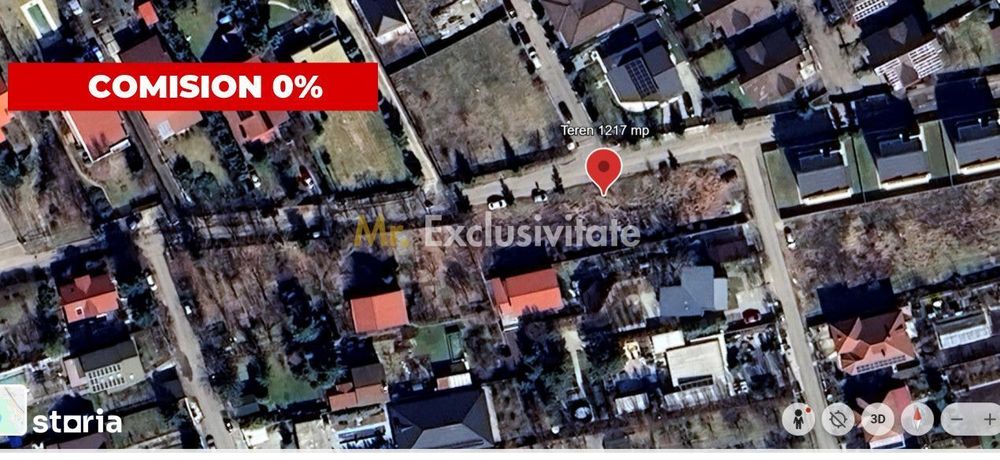 Teren pentru constructie casa în Ostratu-Corbeanca,  utilitati pe tere