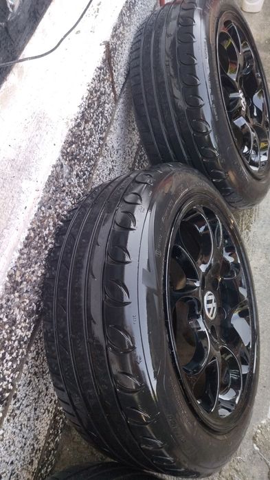 Лети джанти 17 5х112 с летни гуми