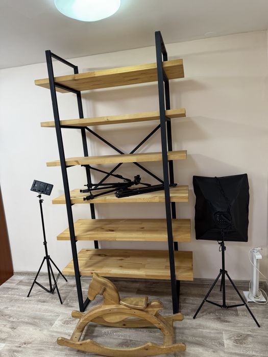 стеллаж в стиле лофт