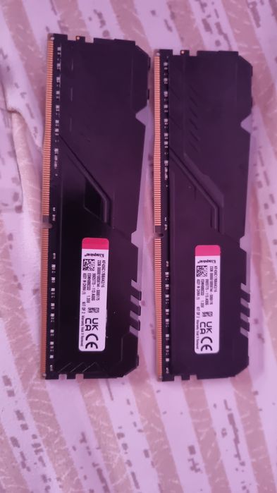 Ram gaming ddr4 2x8gb 16gb 3600 mhz kingston fury rgb