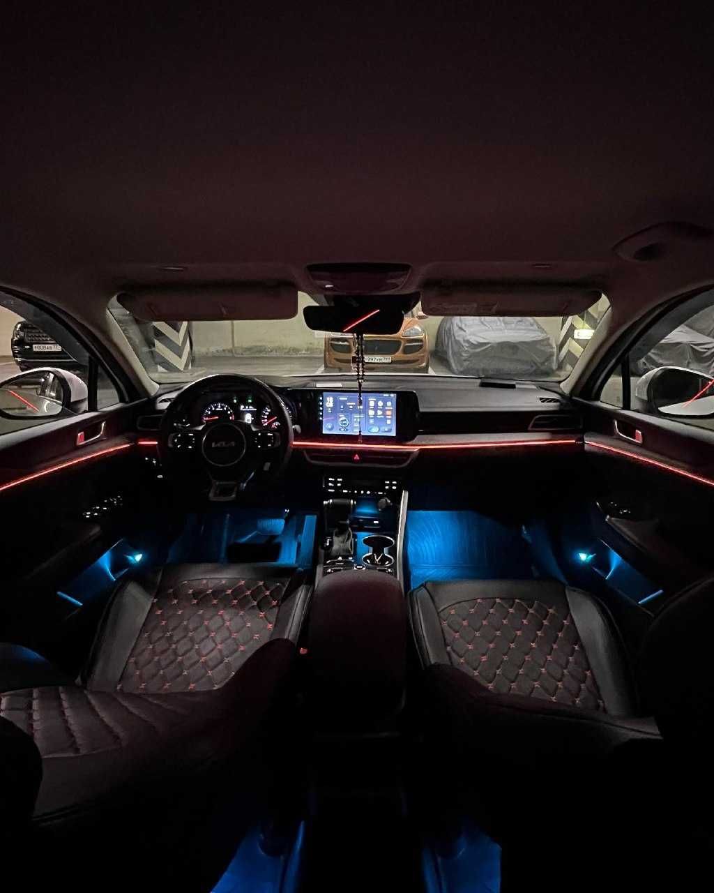 Автомобилные светодиодные RGB ленты (для подсветки салона автомобиля ...