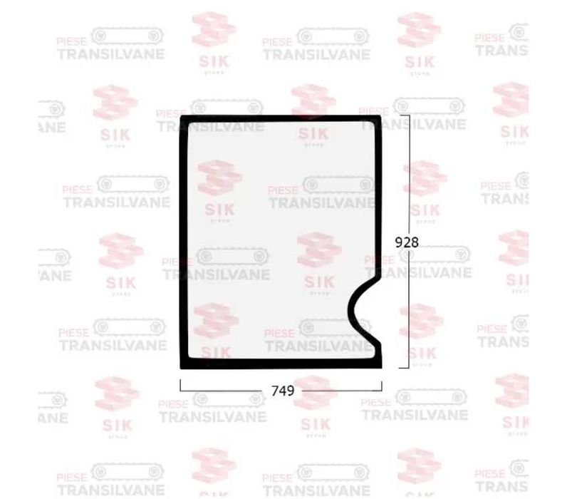 Parbriz pentru miniexcavator Caterpillar 305ECR