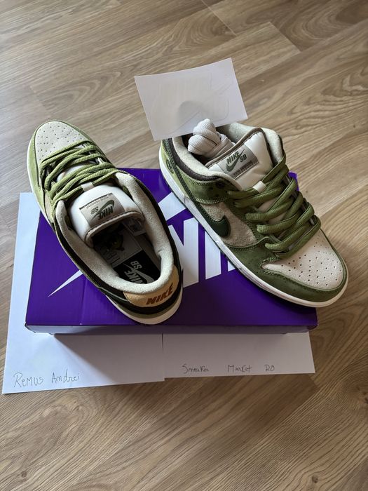 Yuto Horigome x Nike dunk Low Pro “Asparagus”