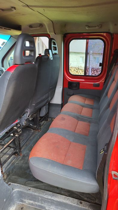 Fiat Ducato 2.3, 2009, 7 locuri + Marfa, Lada si Prelata . Vând Schimb Variante