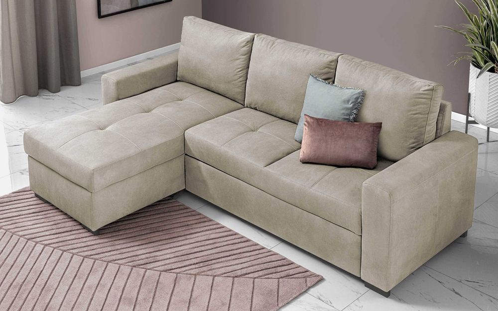 Coltar extensibil cu lada de depozitare, diferite culori 230 x 154