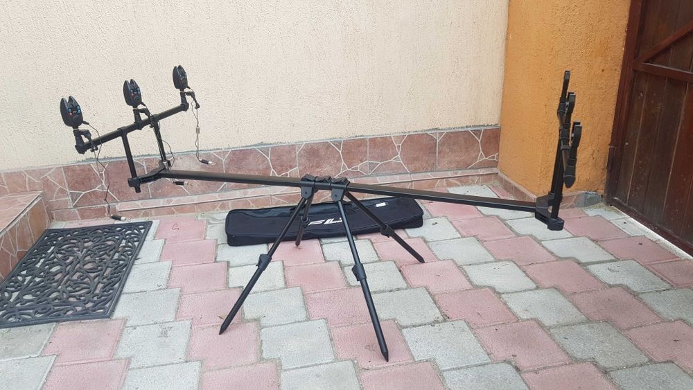 Rod Pod FL Full Echipat 3 Senzori TLI01 + 3 Swingeri Quad Pod FL 158