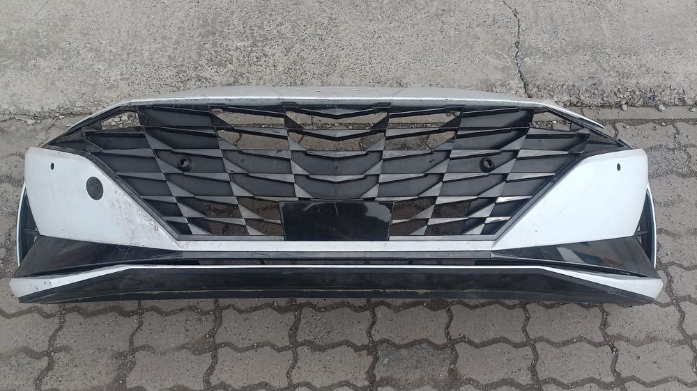 В сборе бампер элантра