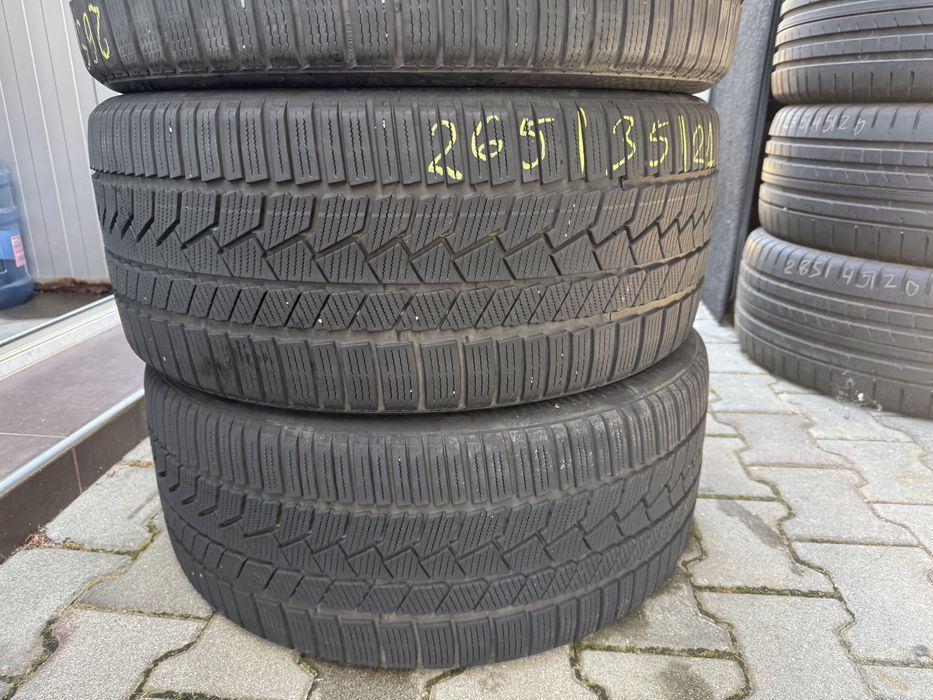 4 бр Почти нови зимни гуми Continental 265/35/21