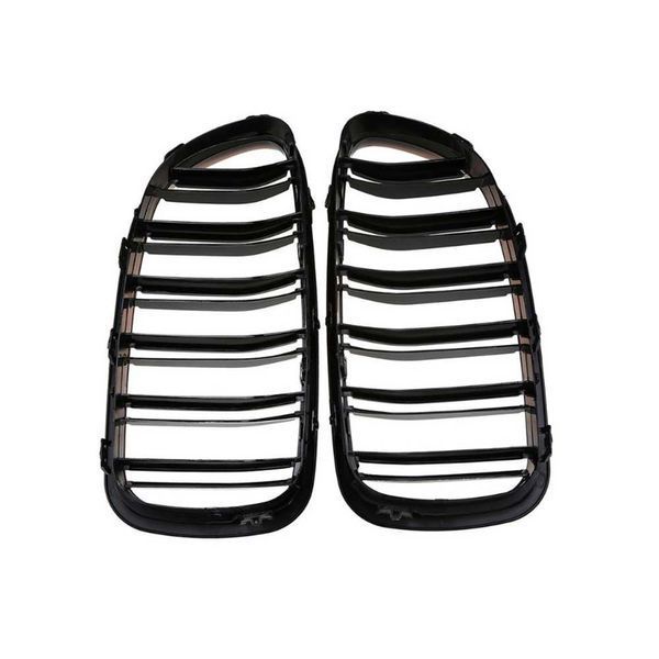 Двойни бъбреци решетки, BMW F10, F11 М5, след 2010г., черен гланц, лак