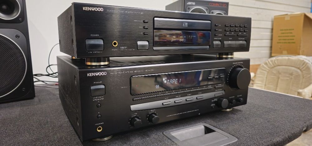 Усилвател Kenwood KR-V6050 и CD player Kenwood DP-1050