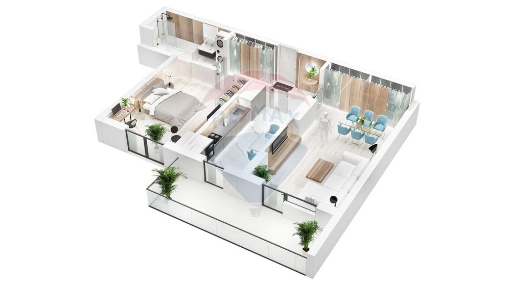 Apartament 2 camere, acces direct din bulevardul Pipera