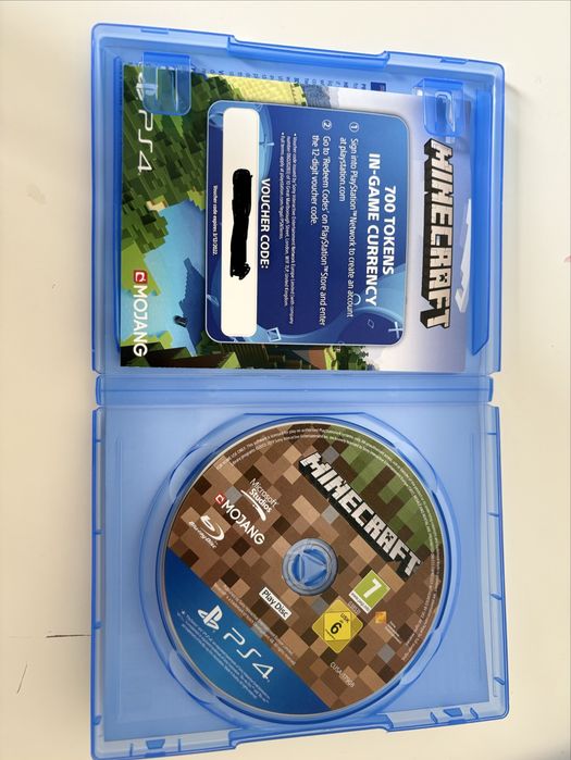 Продавам Minecraft за PlayStation 4 (PS4).