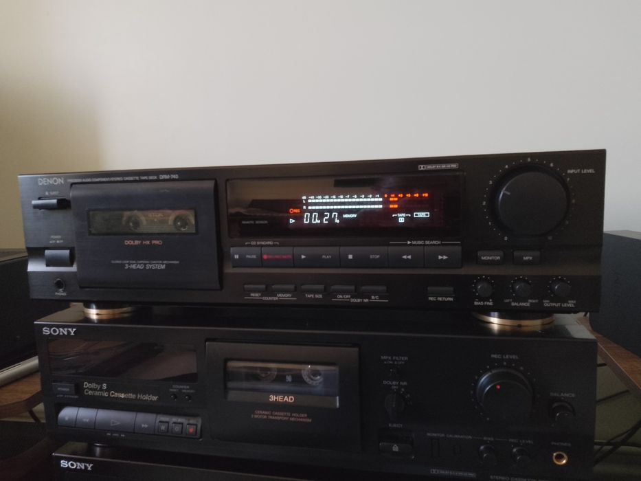 Deck Denon DRM 740/Telecomanda