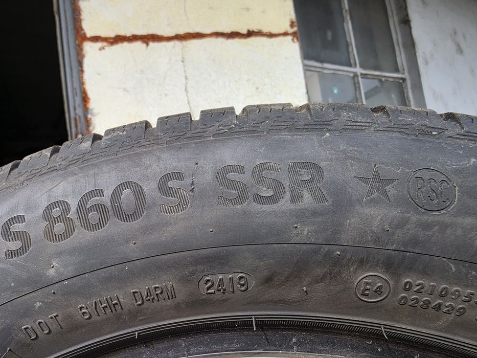4 бр. зимни гуми 255/55/20 Continental  RSC 6 mm DOT 2319