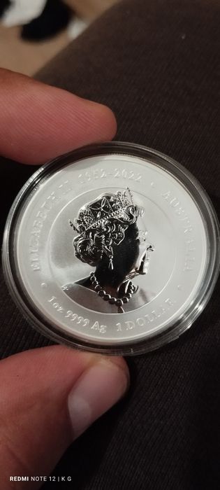 Сребърна монета  Китайски Дракон лунар